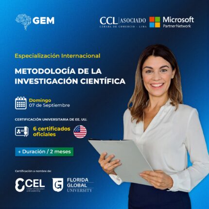 ESPECIALIZACIÓN INTERNACIONAL EN METODOLOGÍA DE LA INVESTIGACIÓN CIENTÍFICA