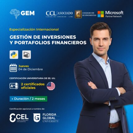 ESPECIALIZACIÓN INTERNACIONAL EN GESTIÓN DE INVERSIONES Y PORTAFOLIOS FINANCIEROS
