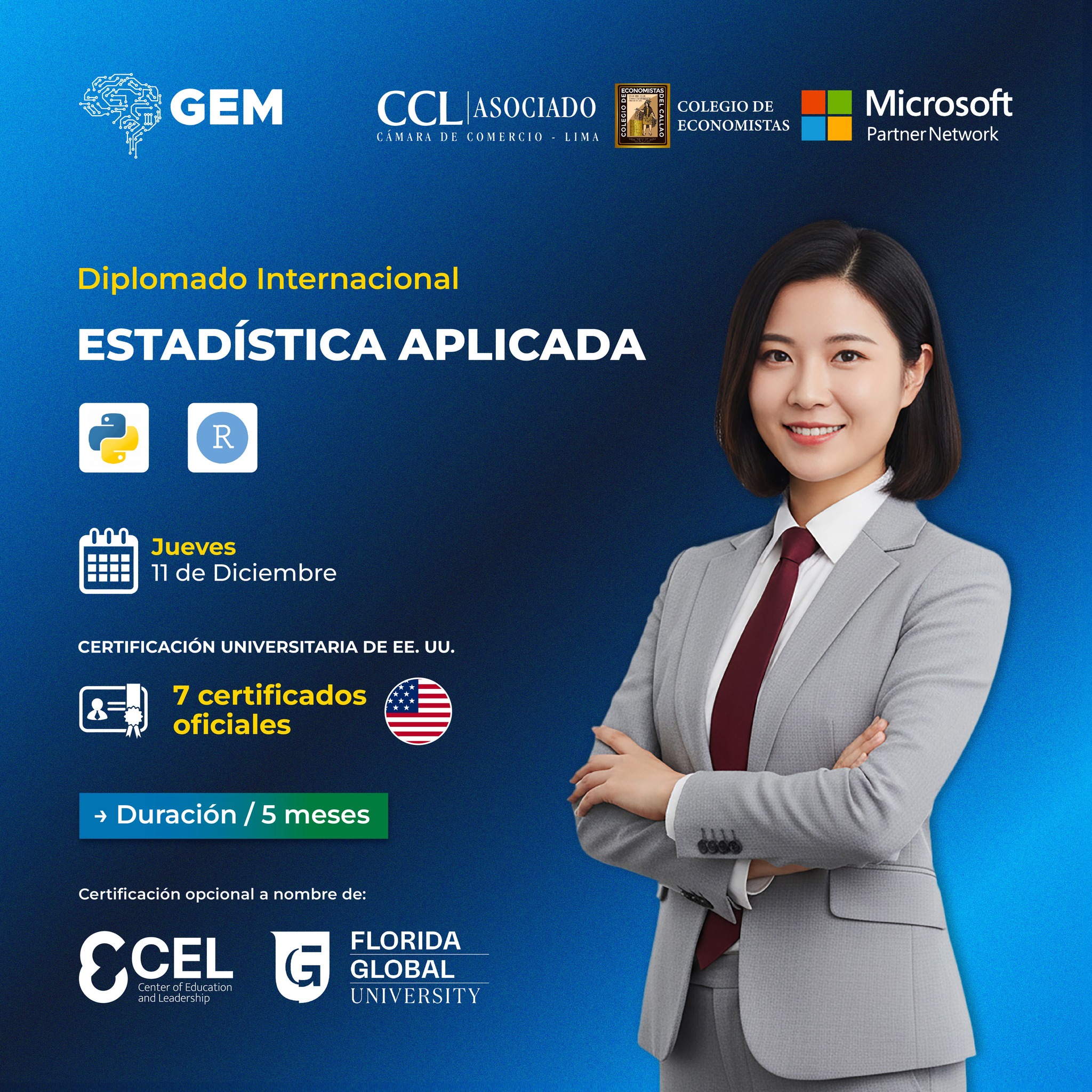 DIPLOMADO INTERNACIONAL EN ESTADÍSTICA APLICADA