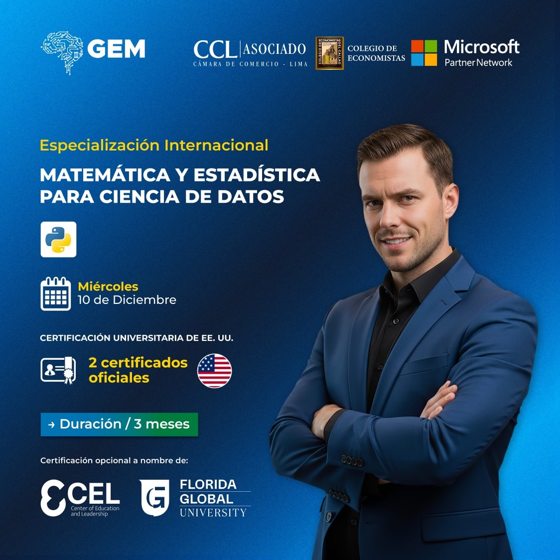 ESPECIALIZACIÓN INTERNACIONAL EN MATEMÁTICA Y ESTADÍSTICA PARA CIENCIA DE DATOS