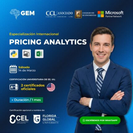 ESPECIALIZACIÓN INTERNACIONAL EN PRICING ANALYTICS