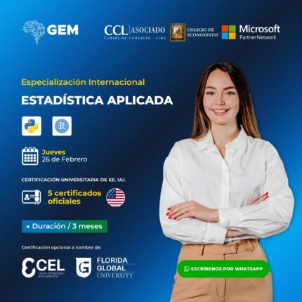 ESPECIALIZACIÓN INTERNACIONAL EN ESTADÍSTICA APLICADA