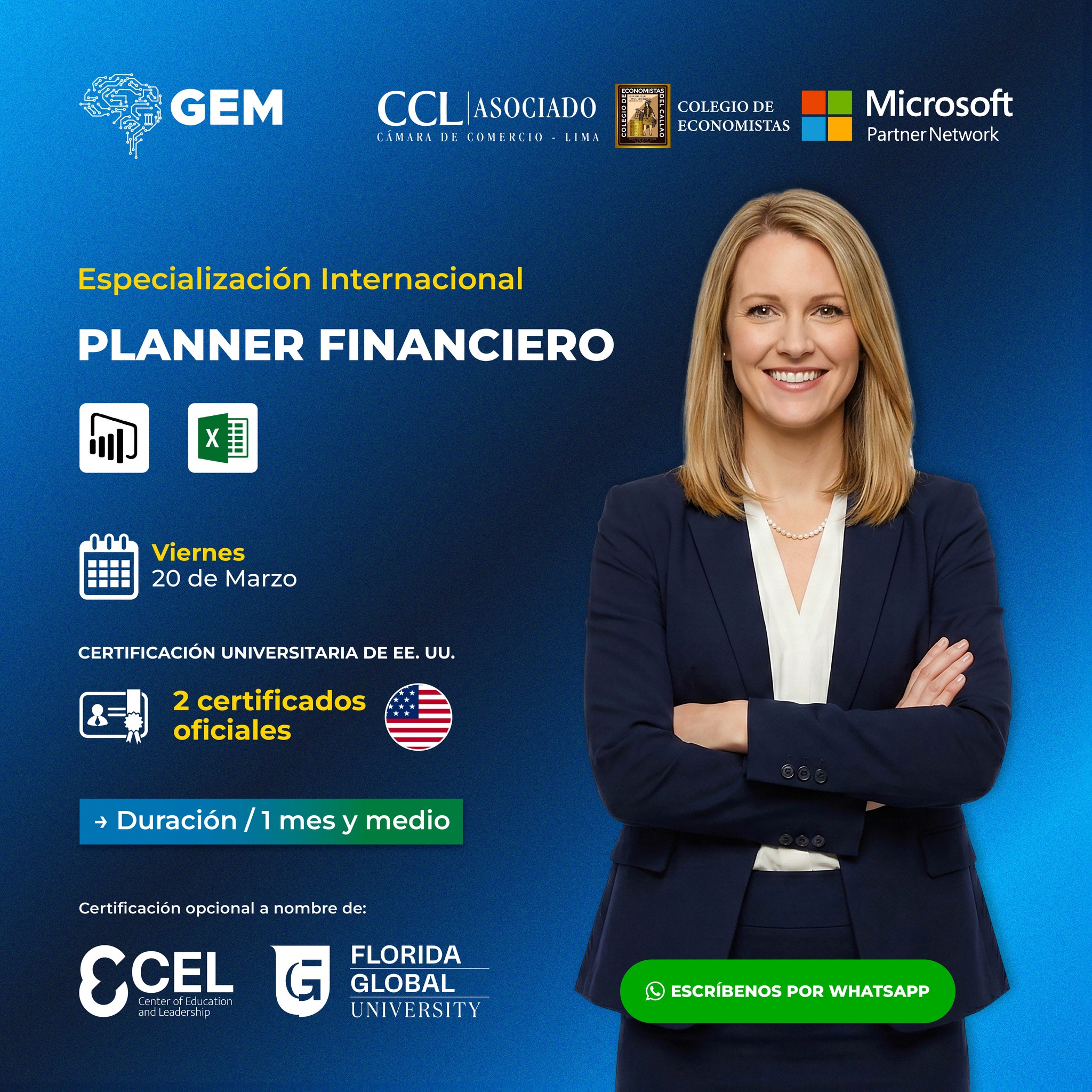 ESPECIALIZACIÓN INTERNACIONAL EN PLANNER FINANCIERO