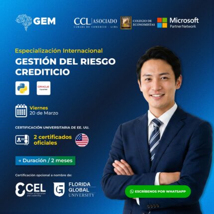 ESPECIALIZACIÓN INTERNACIONAL EN GESTIÓN DEL RIESGO CREDITICIO