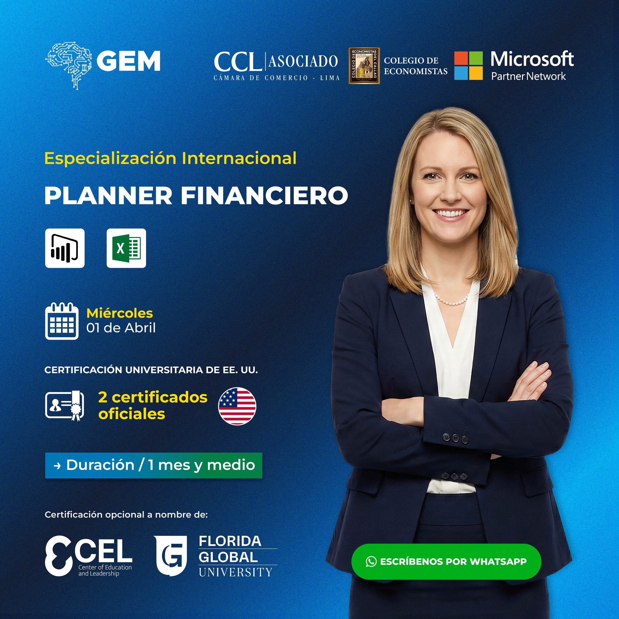 ESPECIALIZACIÓN INTERNACIONAL EN PLANNER FINANCIERO