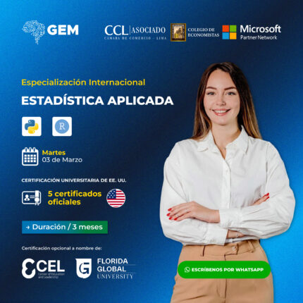 ESPECIALIZACIÓN INTERNACIONAL EN ESTADÍSTICA APLICADA