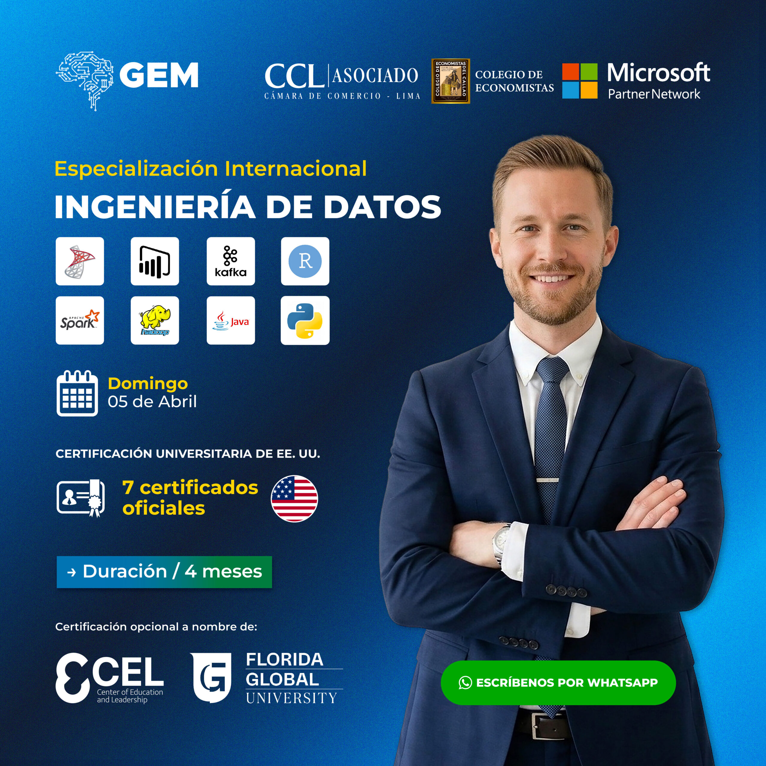 ESPECIALIZACIÓN INTERNACIONAL EN INGENIERÍA DE DATOS