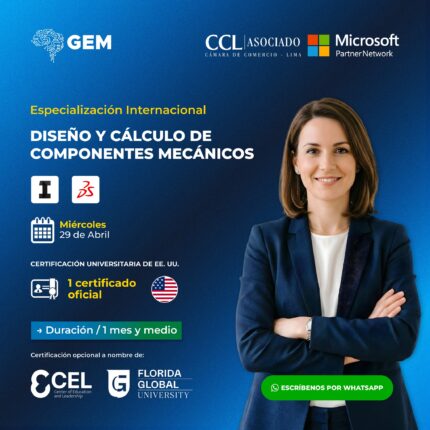 ESPECIALIZACIÓN INTERNACIONAL EN DISEÑO Y CÁLCULO DE COMPONENTES MECÁNICOS