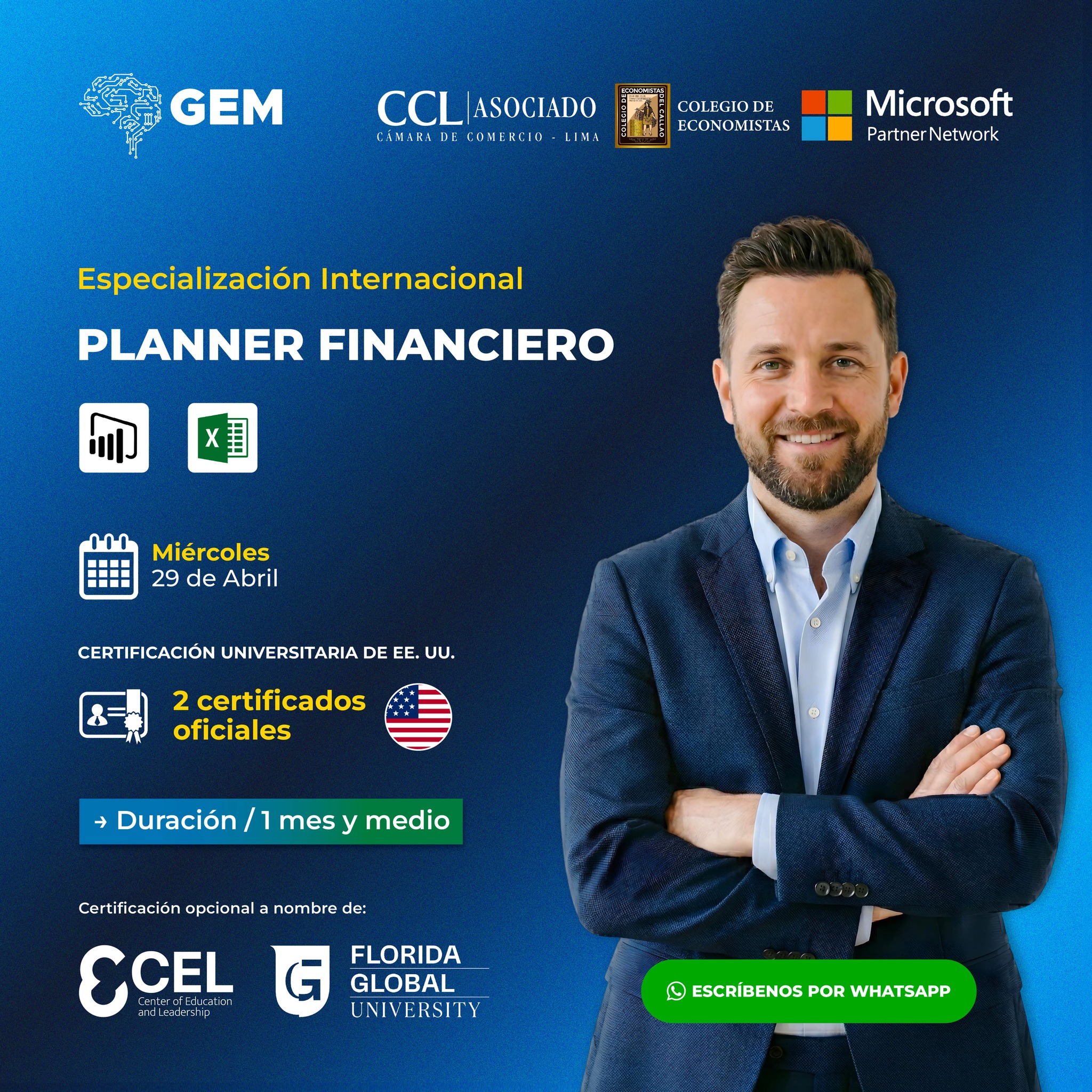 ESPECIALIZACIÓN INTERNACIONAL EN PLANNER FINANCIERO