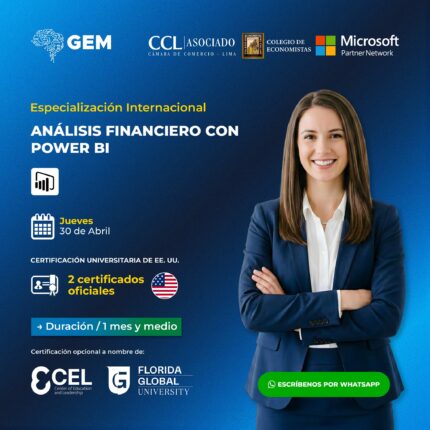 ESPECIALIZACIÓN INTERNACIONAL EN ANÁLISIS FINANCIERO CON POWER BI