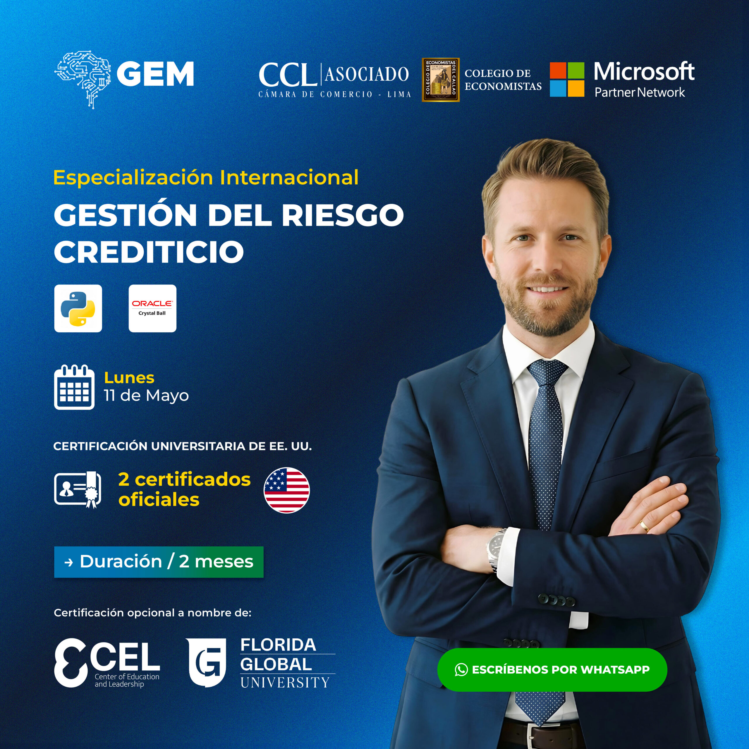 ESPECIALIZACIÓN INTERNACIONAL EN GESTIÓN DEL RIESGO CREDITICIO