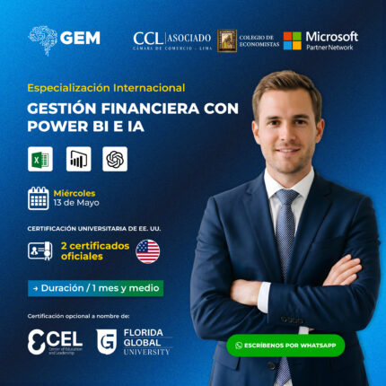 ESPECIALIZACIÓN INTERNACIONAL EN GESTIÓN FINANCIERA CON POWER BI E IA