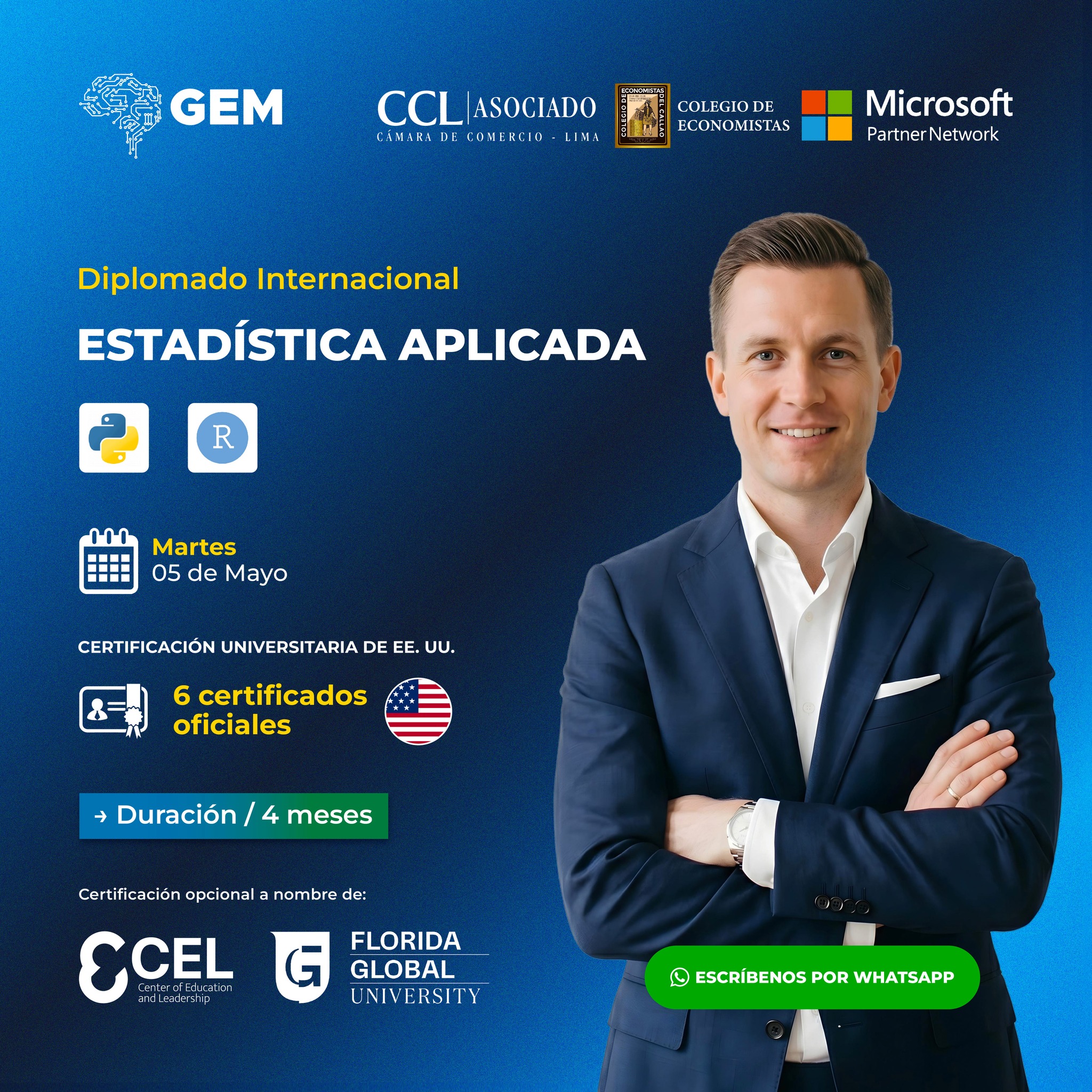 DIPLOMADO INTERNACIONAL EN ESTADÍSTICA APLICADA