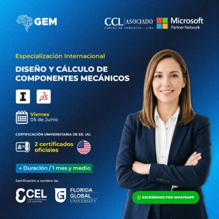 ESPECIALIZACIÓN INTERNACIONAL EN DISEÑO Y CÁLCULO DE COMPONENTES MECÁNICOS