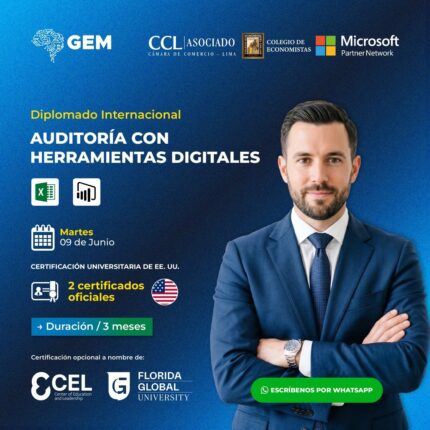 DIPLOMADO INTERNACIONAL EN AUDITORÍA CON HERRAMIENTAS DIGITALES