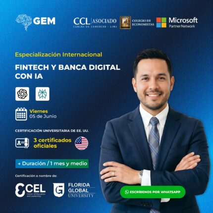 ESPECIALIZACIÓN INTERNACIONAL EN FINTECH Y BANCA DIGITAL CON IA
