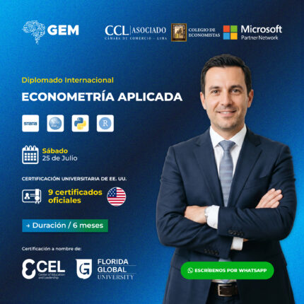DIPLOMADO INTERNACIONAL EN ECONOMETRÍA APLICADA