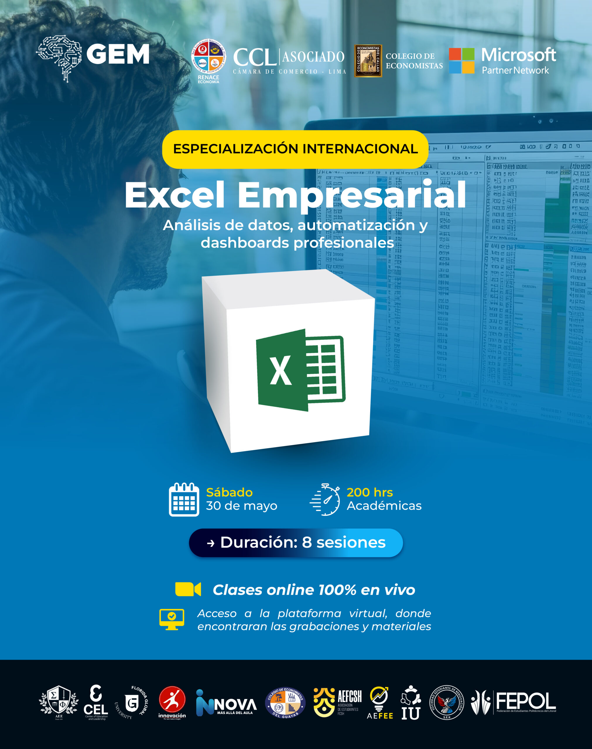ESPECIALIZACIÓN INTERNACIONAL EN EXCEL EMPRESARIAL
