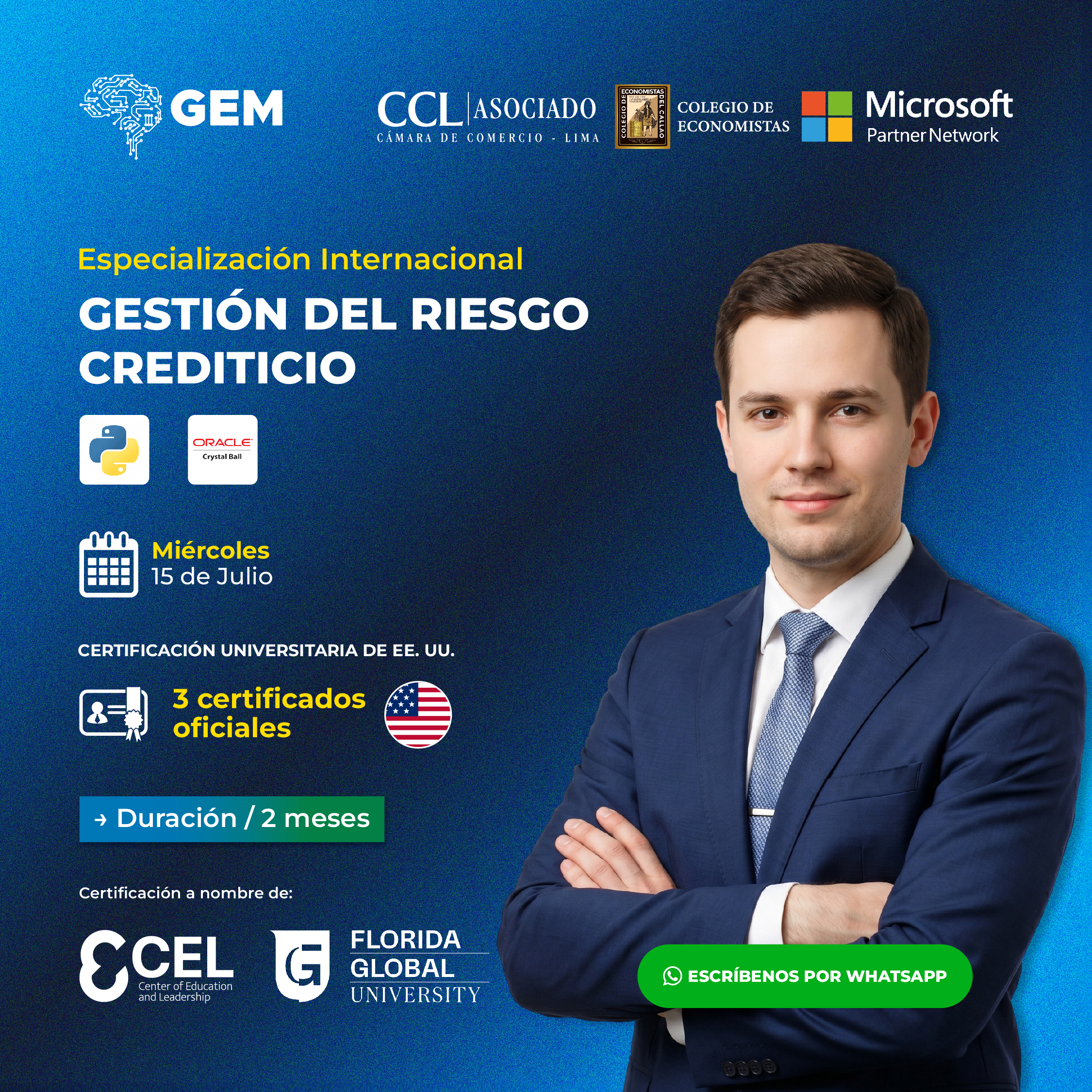 ESPECIALIZACIÓN INTERNACIONAL EN GESTIÓN DEL RIESGO CREDITICIO