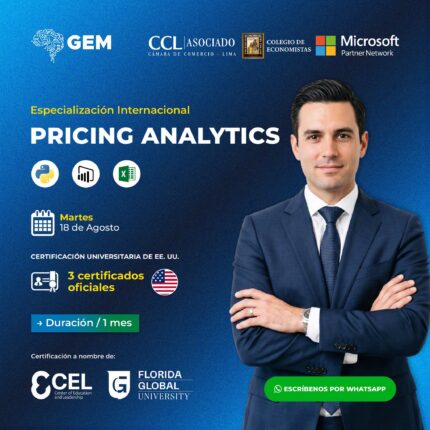 ESPECIALIZACIÓN INTERNACIONAL EN PRICING ANALYTICS
