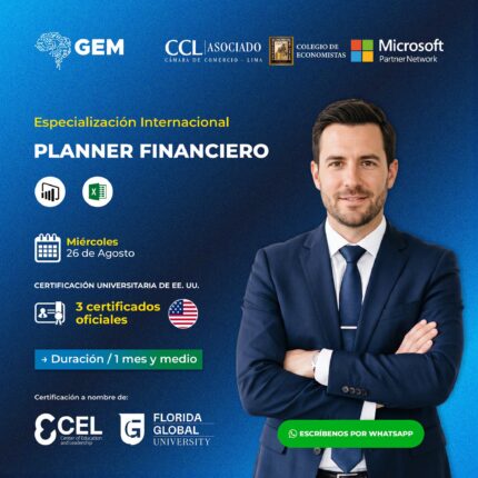 ESPECIALIZACIÓN INTERNACIONAL EN PLANNER FINANCIERO
