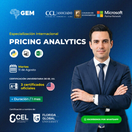 ESPECIALIZACIÓN INTERNACIONAL EN PRICING ANALYTICS
