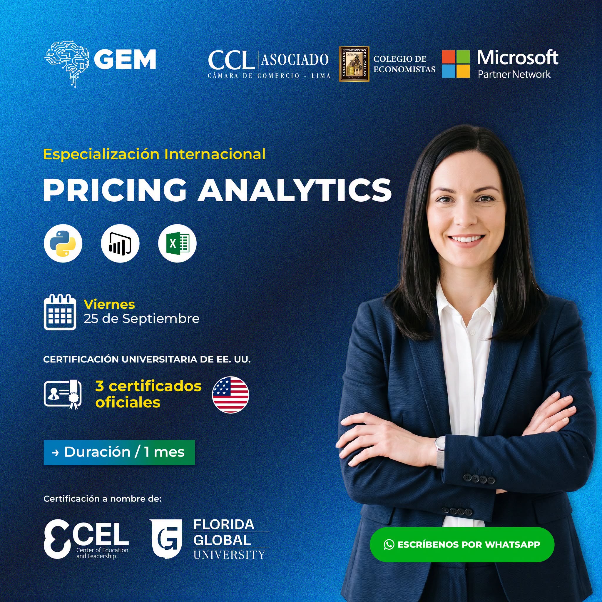 ESPECIALIZACIÓN INTERNACIONAL EN PRICING ANALYTICS