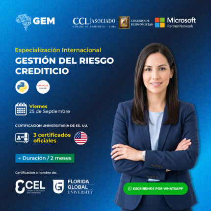 ESPECIALIZACIÓN INTERNACIONAL EN GESTIÓN DEL RIESGO CREDITICIO