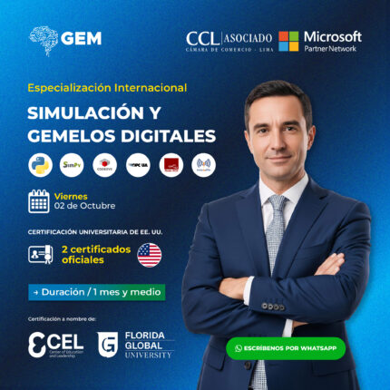 ESPECIALIZACIÓN INTERNACIONAL EN SIMULACIÓN Y GEMELOS DIGITALES