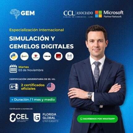 ESPECIALIZACIÓN INTERNACIONAL EN SIMULACIÓN Y GEMELOS DIGITALES