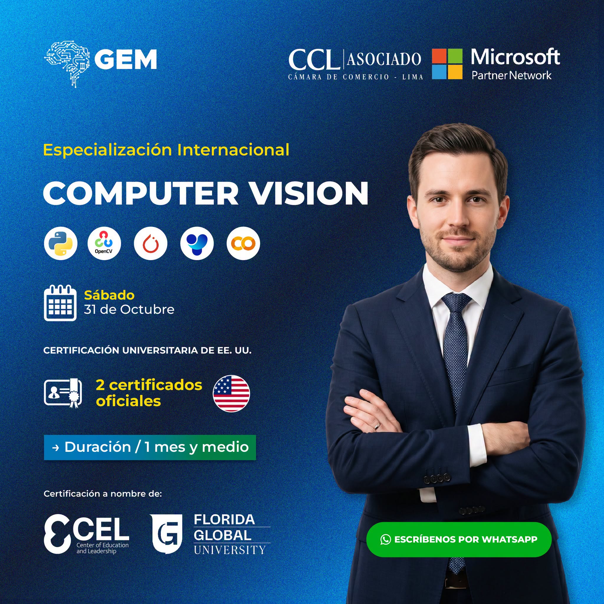 ESPECIALIZACIÓN INTERNACIONAL EN COMPUTER VISION