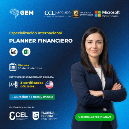 ESPECIALIZACIÓN INTERNACIONAL EN PLANNER FINANCIERO