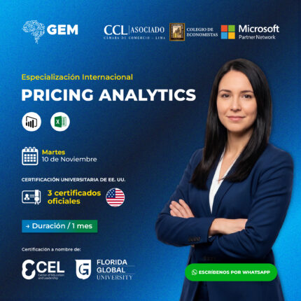 ESPECIALIZACIÓN INTERNACIONAL EN PRICING ANALYTICS
