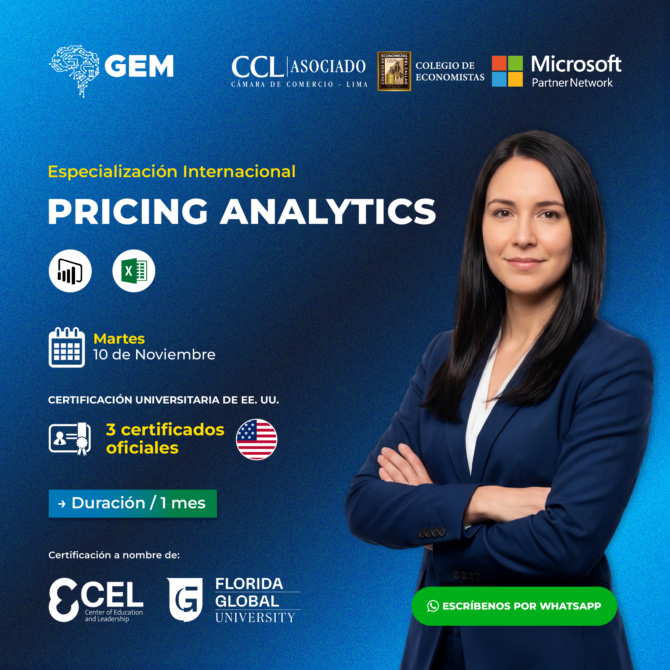 ESPECIALIZACIÓN INTERNACIONAL EN PRICING ANALYTICS